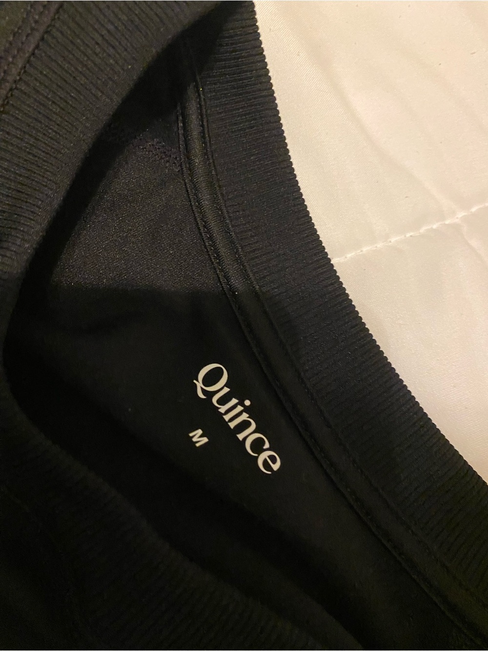 Quince Black Crewneck Sweatshirt - Picture 2 of 4